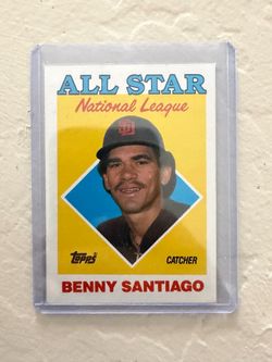 Mint condition 1987 Benny Santiago Lot