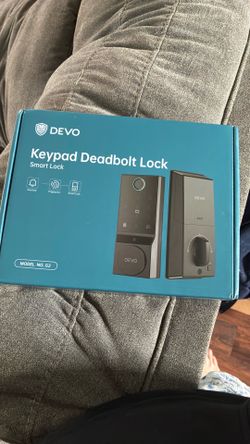 Keypad deadbolt lock