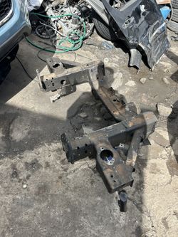 Chevy Silverado 2023 front section of chassis