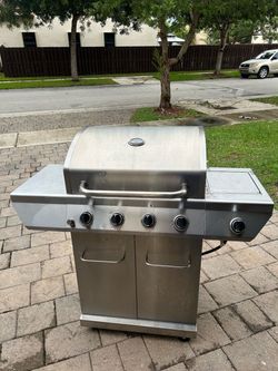 🔥Nexgrill BBQ — 4-Burner Stainless Steel Propane Grill🔥