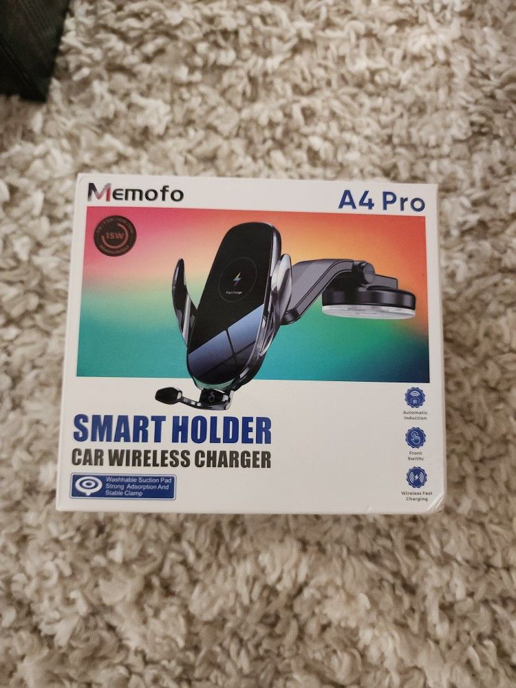 Wireless Car Charger Phone Holder