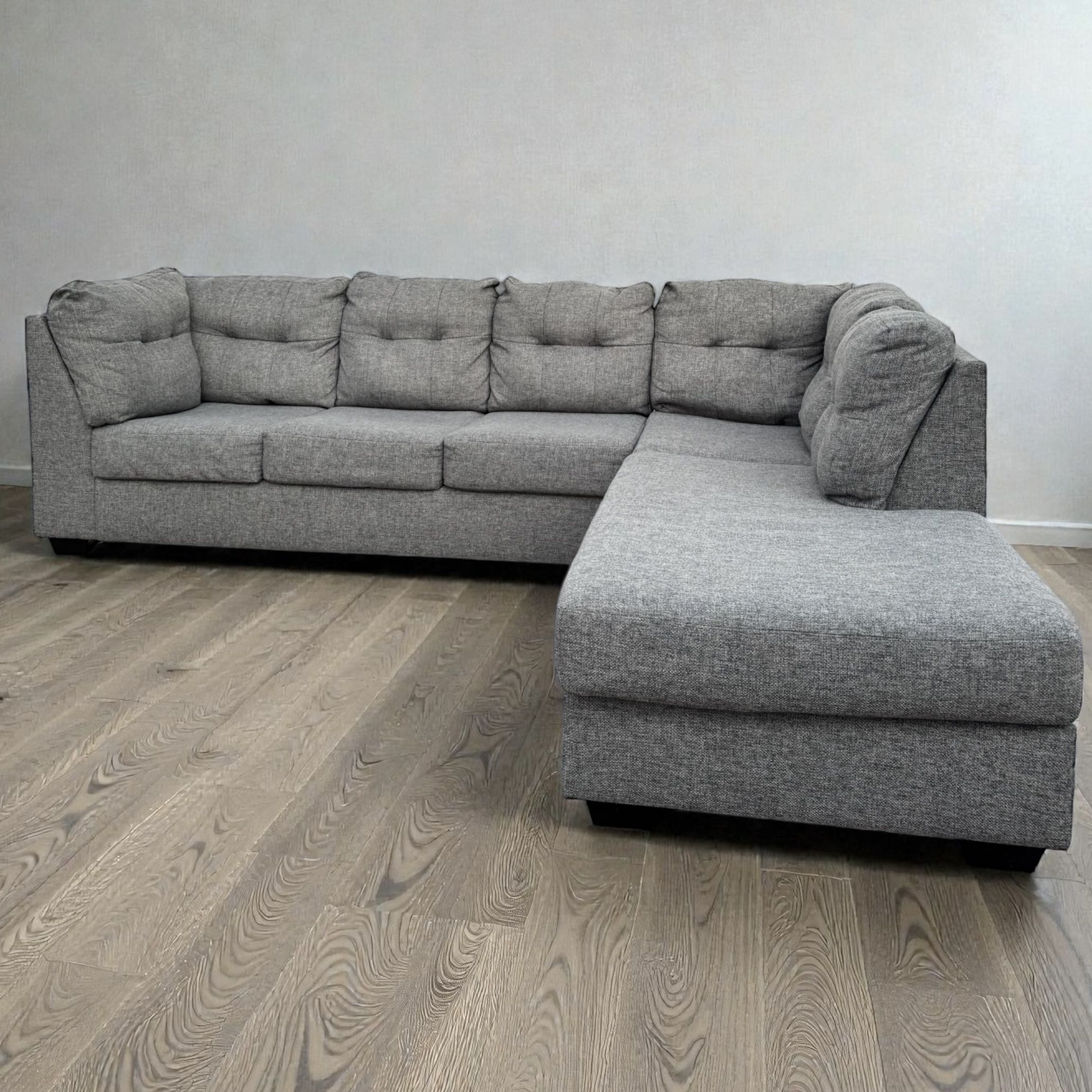 GREY SECTIONAL COUCH SOFA