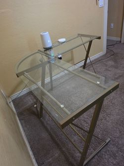 Glass Desk