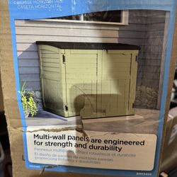 Suncast Horizontal Shed - New In Box