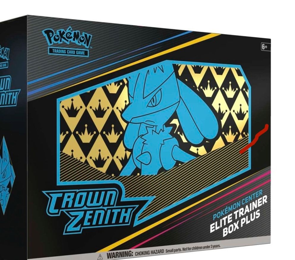 Crown Zenith Etb - Pokemon Center Case