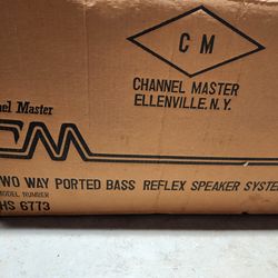 2 Channel Master Speakers