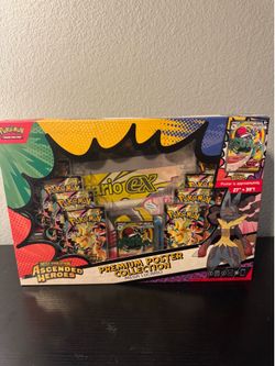 Pokémon TCG Ascended Heroes Mega Lucario EX Premium Poster Collection **New**
