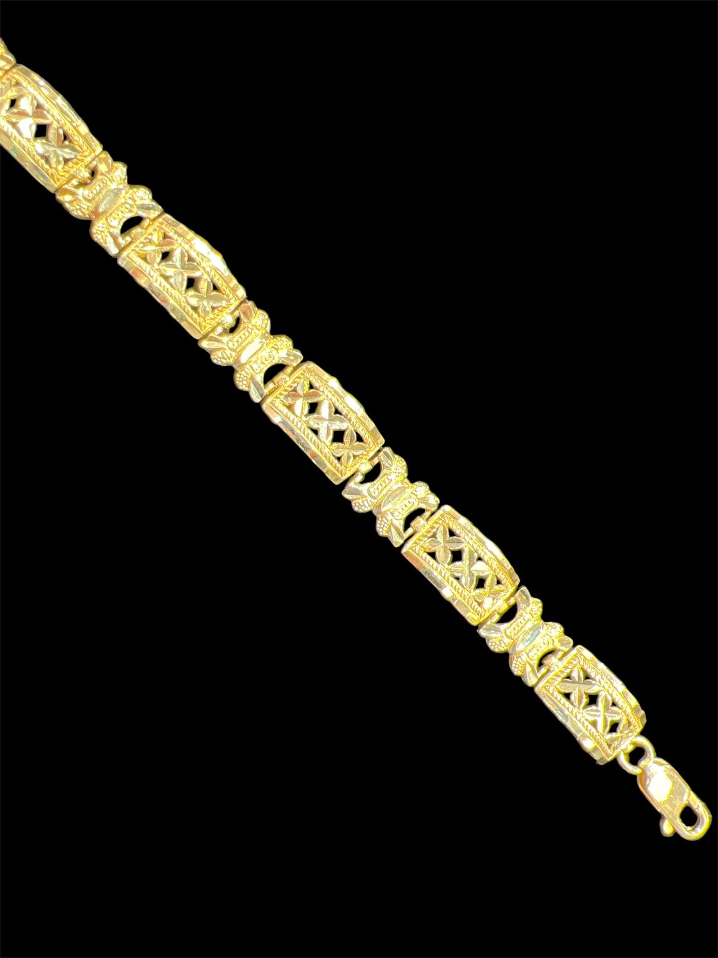 14k Yellow Gold Bracelet