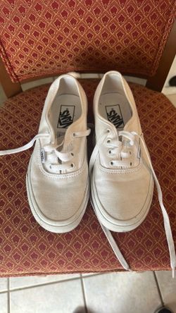 Vans white shoes