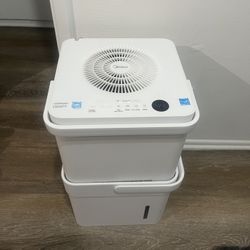 Midea Cube 20 Pint Smart Dehumidifier For Up To 1,500 Sq.