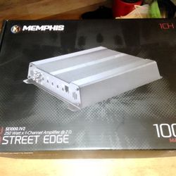 Brand New Memphis SE1000.1V2 250 Watts RMS x 1 -Channel Power Amplifier @ 2 Ohms Street Edge 