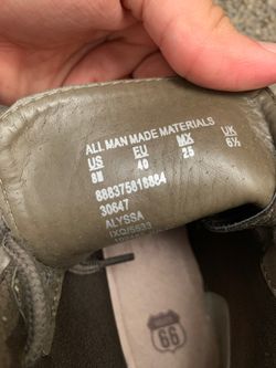 Navy green women’s boot