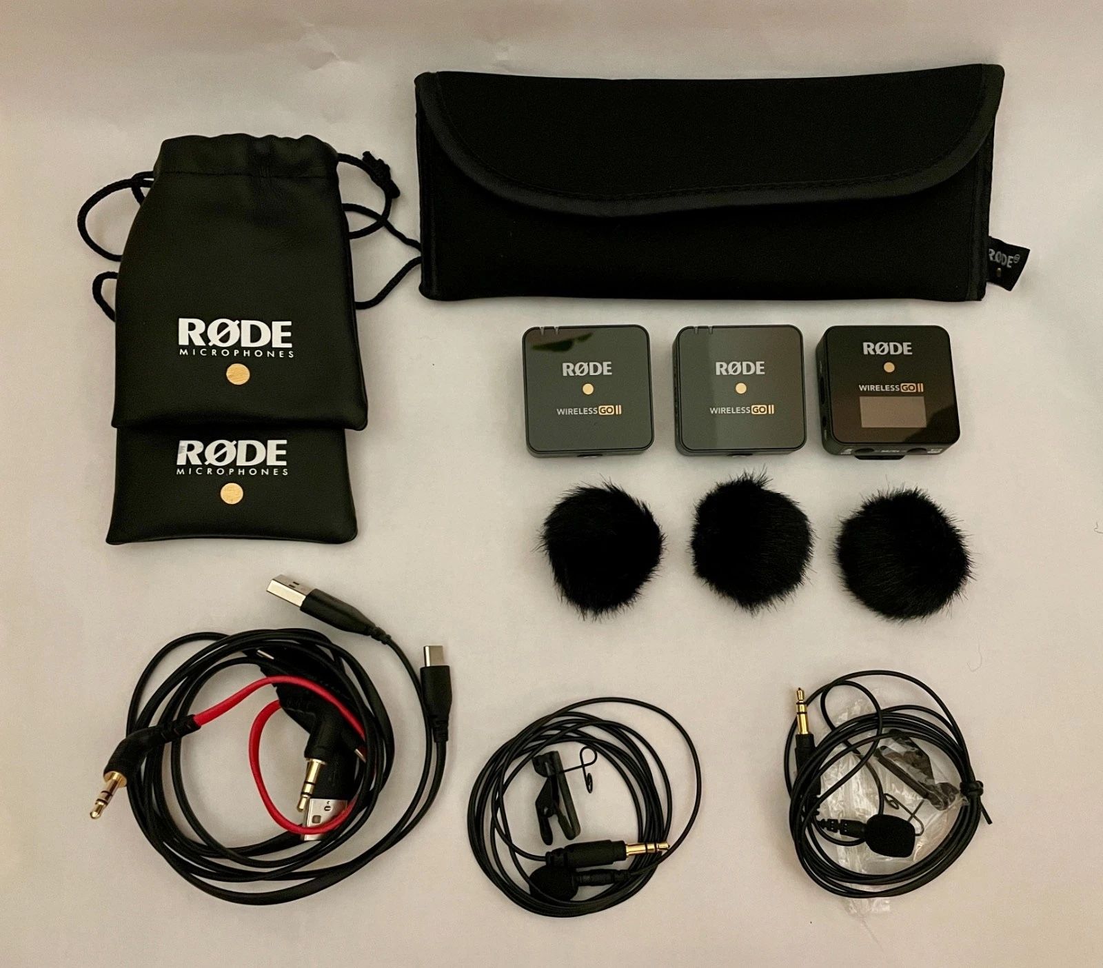 RØDE Rode Wireless Go II Dual Channel Wireless Microphone and Lavaliere set