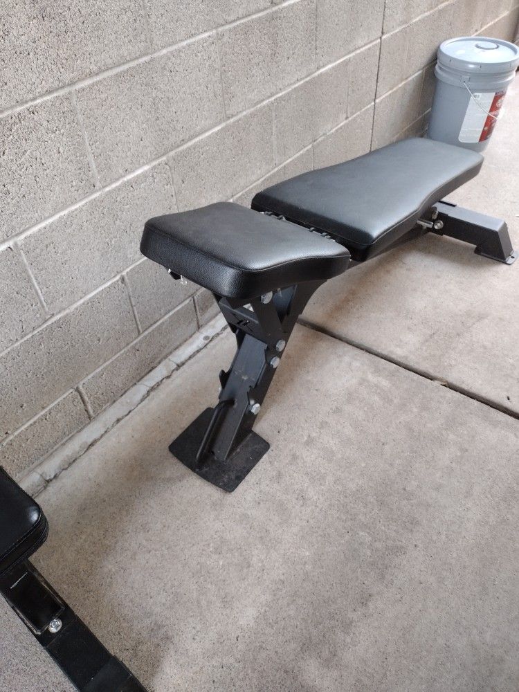 Two Exercising Benches