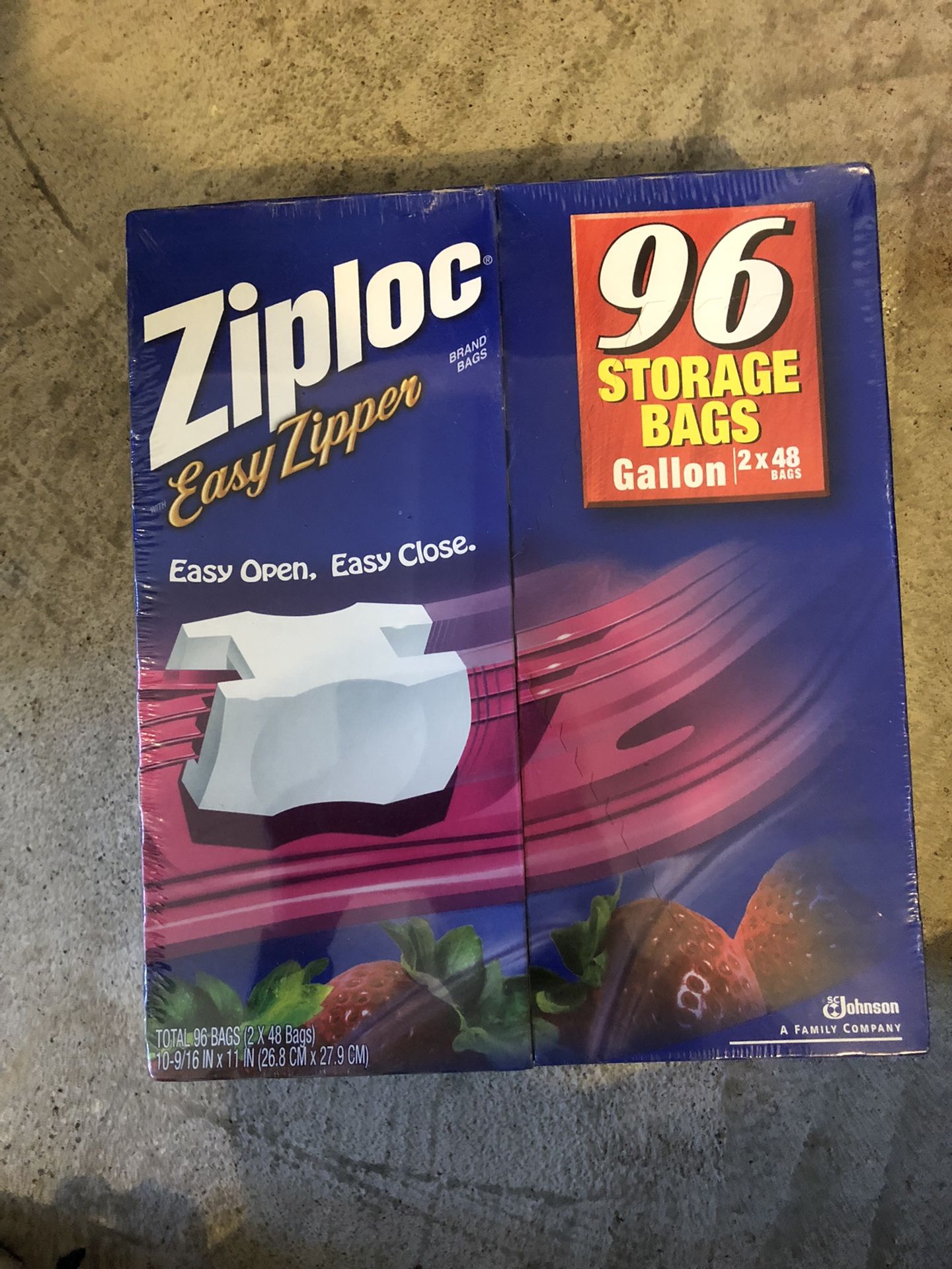 Ziploc Storage Bag 96’s