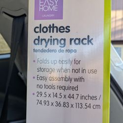 clothing rack NEW IN THE BOX 
