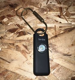 She’s Birdie Personal Safety Alarm – Women by Women, Sleek Charcoal Black