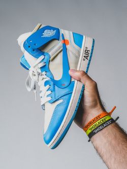 Jordan 1 off White Unc Sz9.5