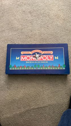 Monopoly deluxe anniversary edition