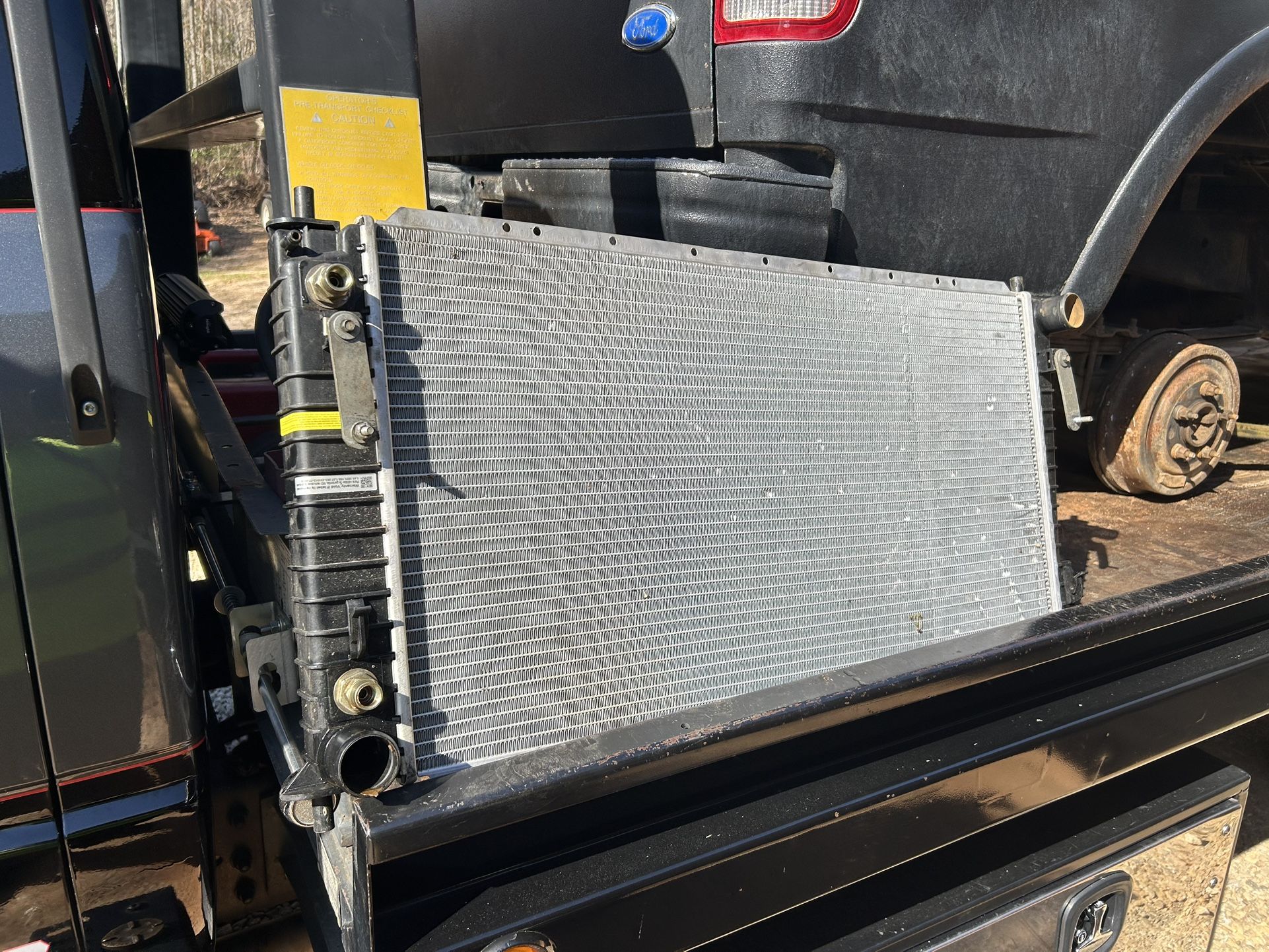 Radiator Out Of A 1997 F150