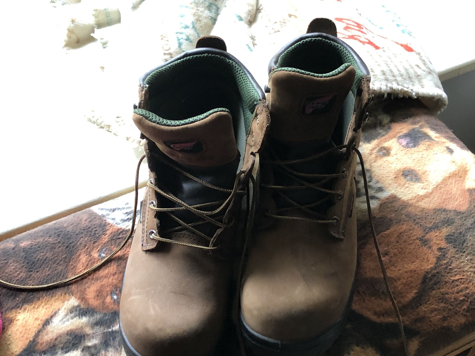 Red Wing Steal Tie Boots 