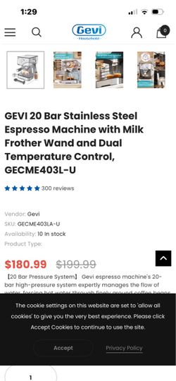 Gevi Espresso Maker