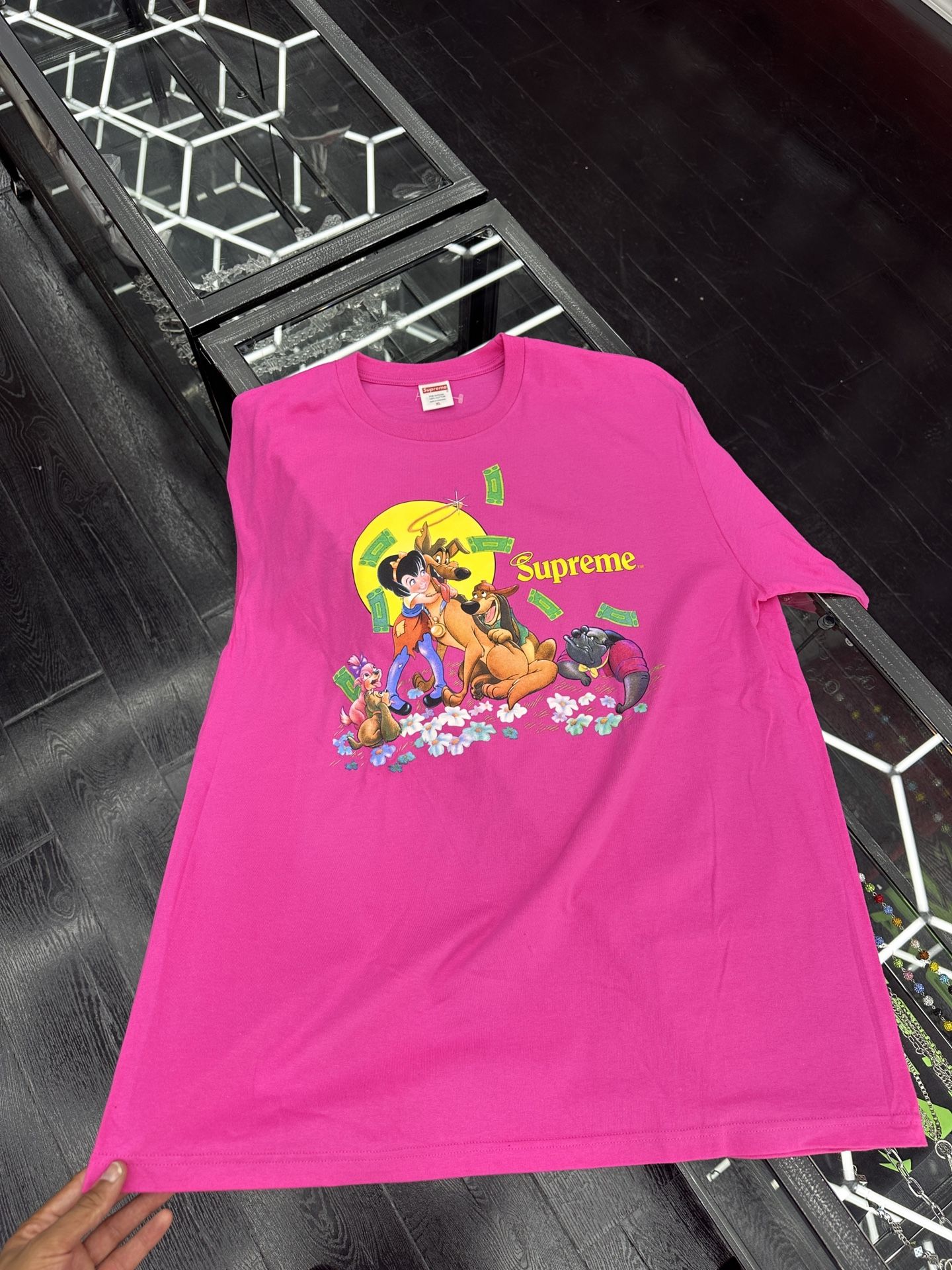 Supreme All Dogs Goes To heaven Shirt XL