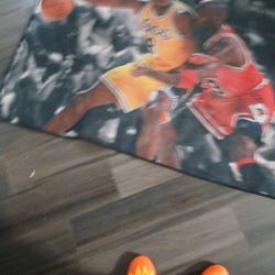 KOBE N M.j Rare FIND RUG 