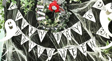 The Nightmare Before Christmas “Everyday Is Halloween” Banner