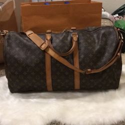 Louis Vuitton Keepall 55 with Strap