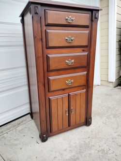 Tall Boy 52 in. ht Chest of Drawers