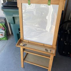 Art Easel.   Chalkboard/dry Erase 