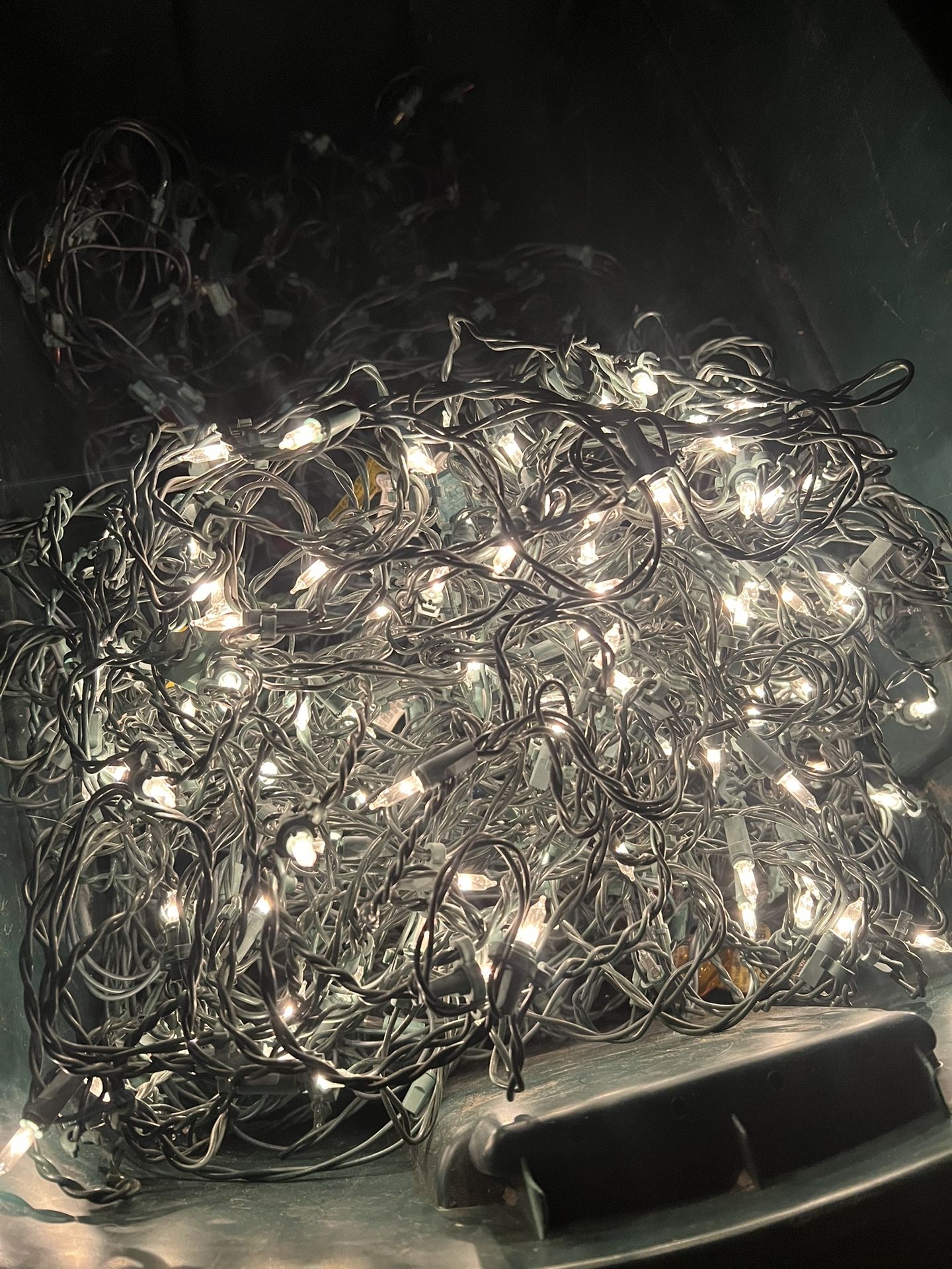 LUCES DE NAVIDAD BLANCAS PARA ARBUSTOS MAS DE 4 REDES π