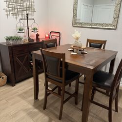 Wine cabinet & Dining Table