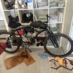 Motorized Pedal Started Bike (2-Stroke)