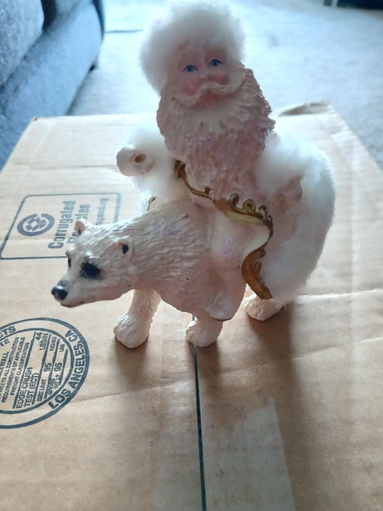 Santa An The Polar Bear