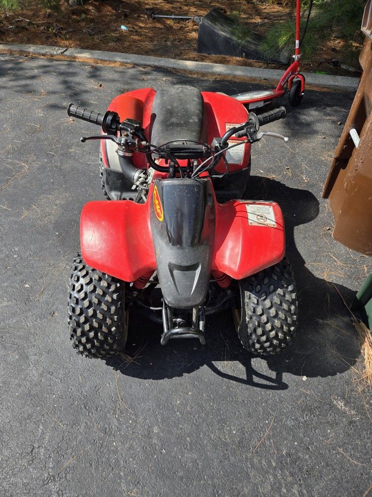 212cc Predator Modification On Suzuki 50cc Atv