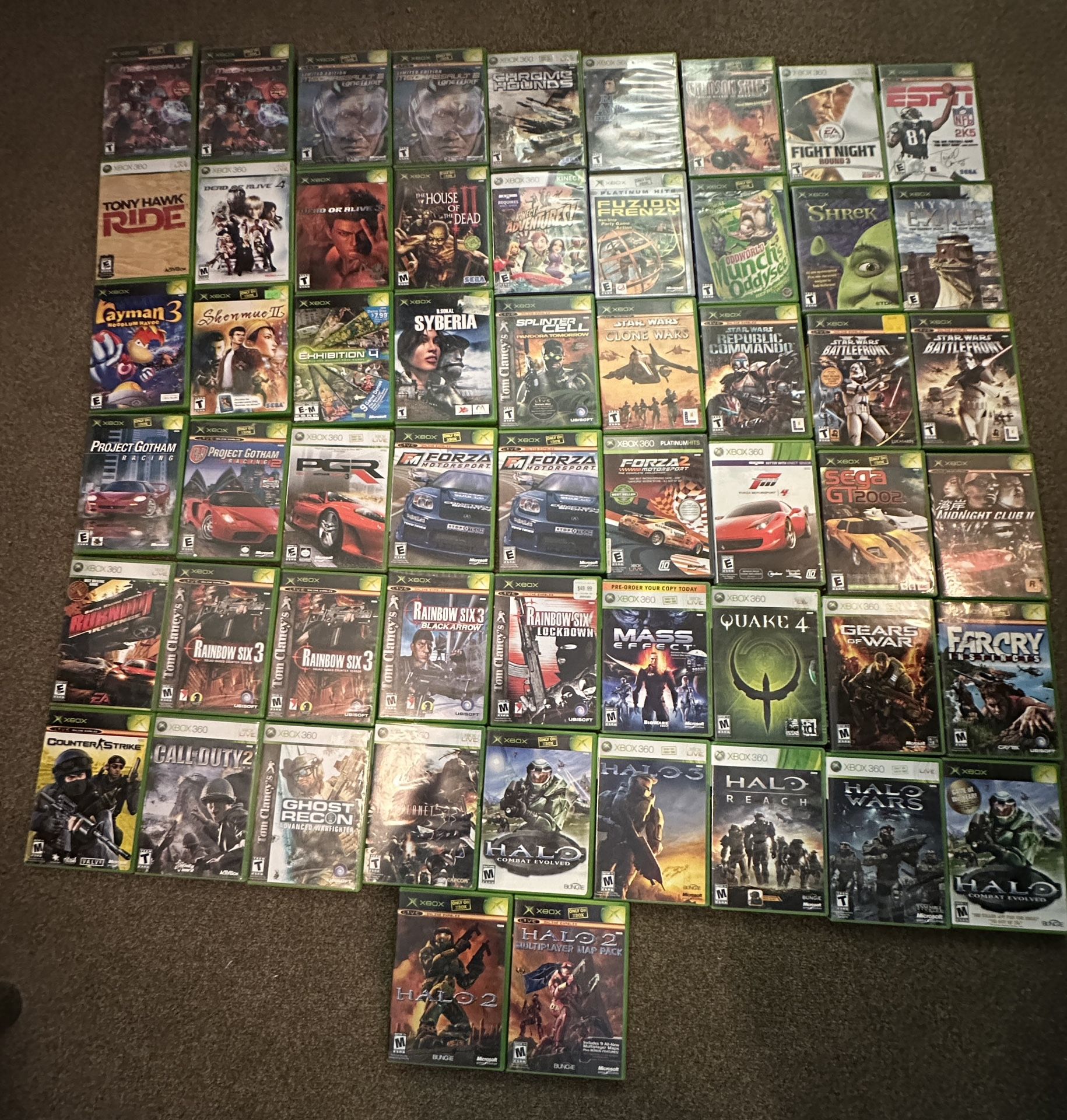 Xbox Games 10 Each Or Buy All!! For $395