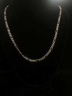 14k Gold Figaro chain