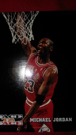 95 Sky Box Michael Jordan Face To Face Card
