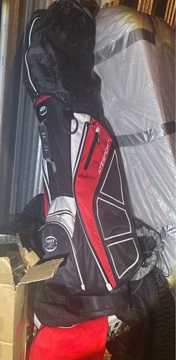 Golf clubs with bag