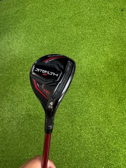 TaylorMade Stealth 2 HD 4 Hybrid (23°) | Stiff Flex | Ventus Red | CP2 Midsize Grip