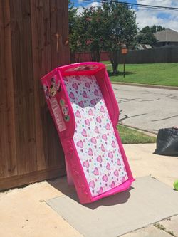 Minnie mouse bed frame with mattress