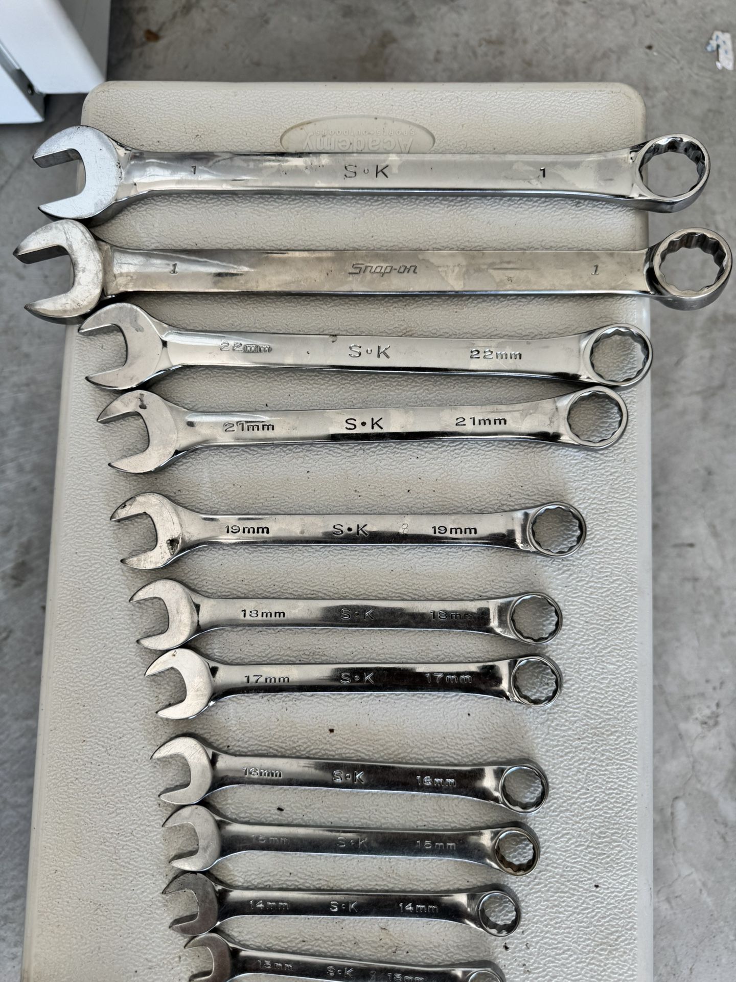 Standard Size Wrench Set For Sale