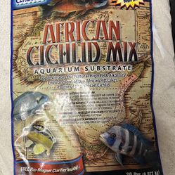African Cichlid Mix for Aquarium 20-Pound  Carib Sea ACS00220 