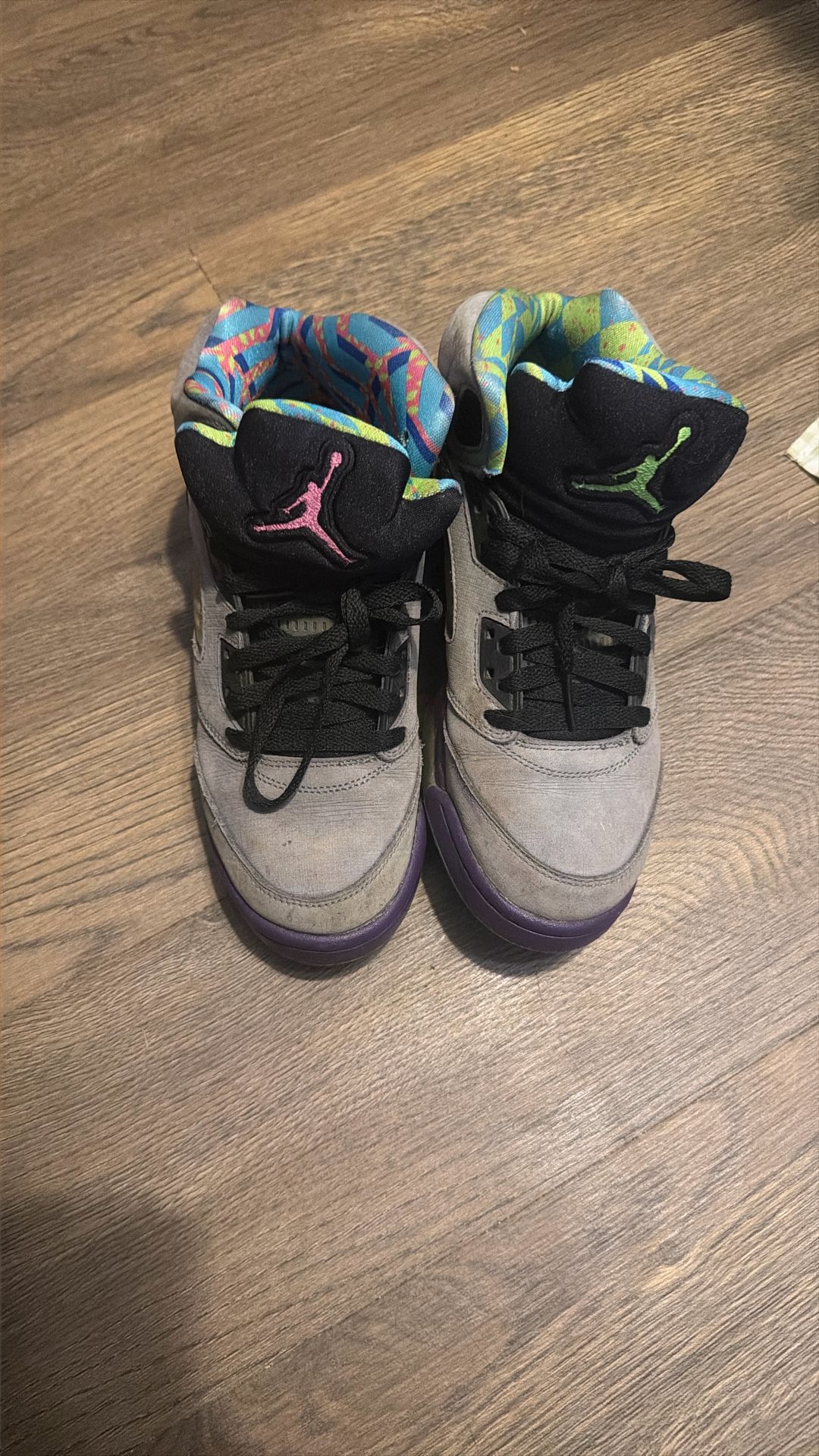 Jordan 5 Bel Air Size 6.5 Youth Missing Insole