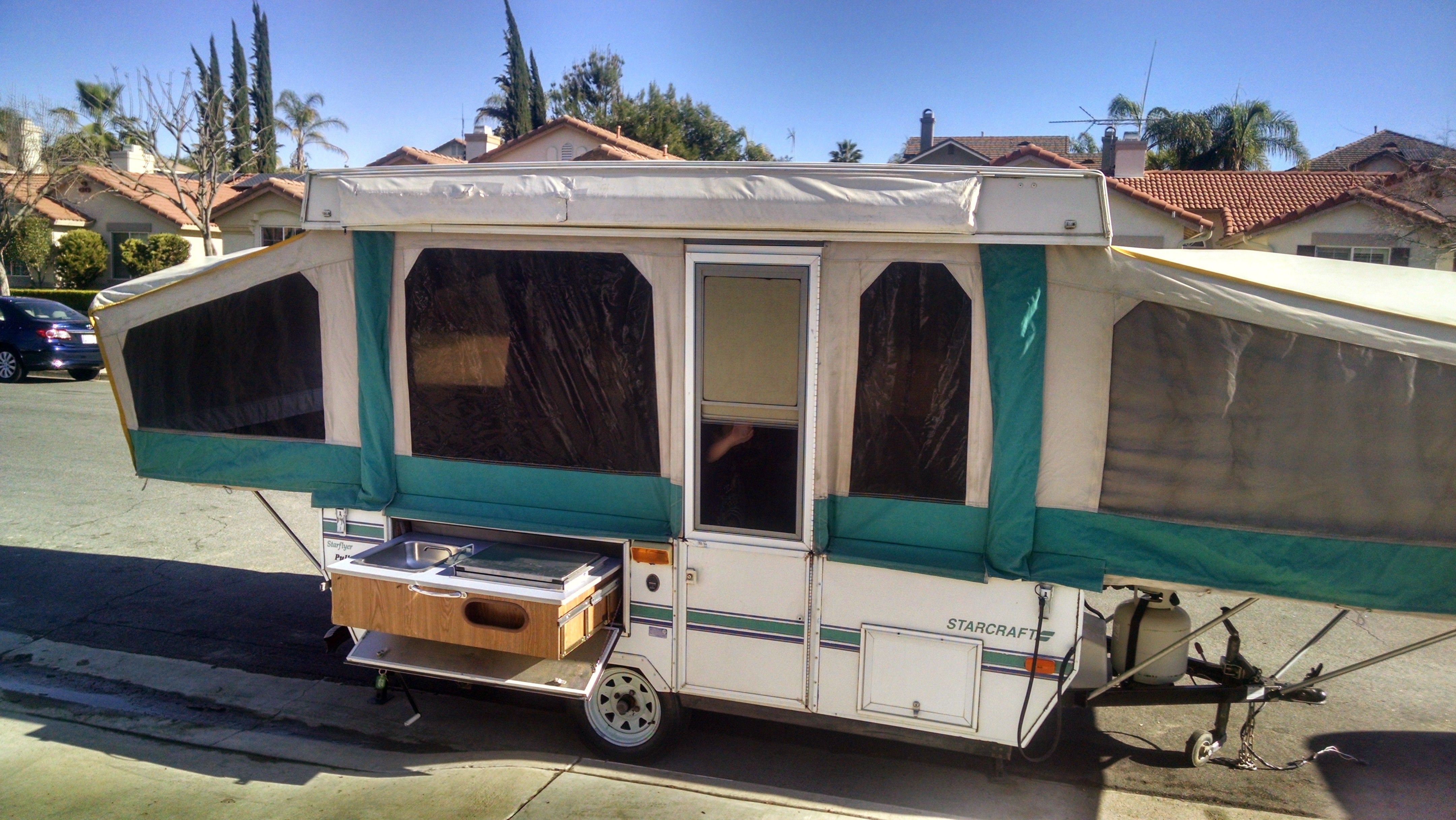 1994 Starcraft Starflyer Pop Up Tent Trailer Camper For Sale In Upland