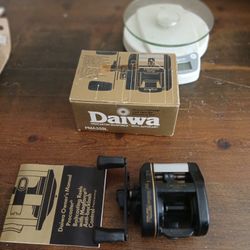 Daiwa PMA35SL Procaster Magforce BaitcastW/ Autocast Reel + Box Paperwork Nice!