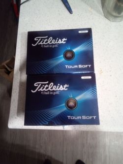 All New Titleist Tour Soft