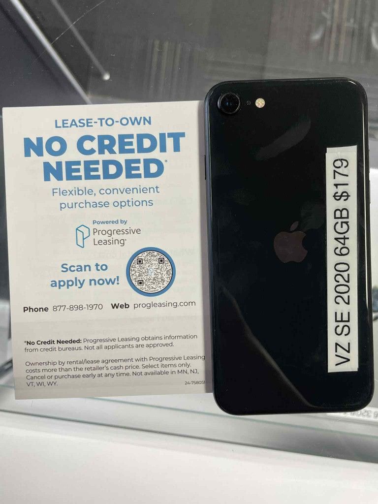 VERIZON IPHONE SE 2020 64GB - $50 DOWN -